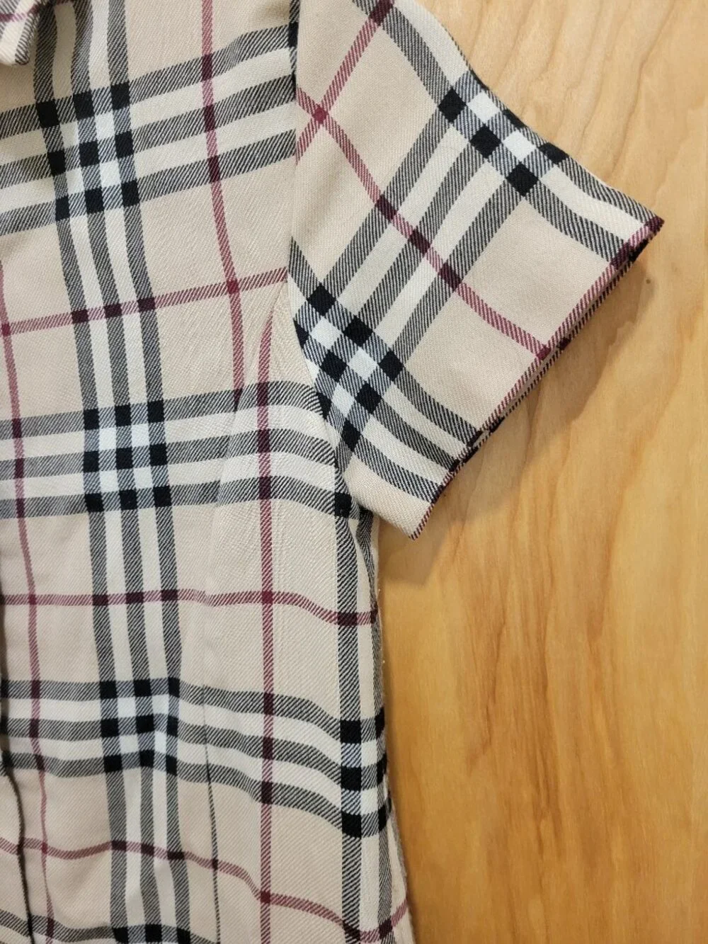 Burberry Plaid Girls Dress